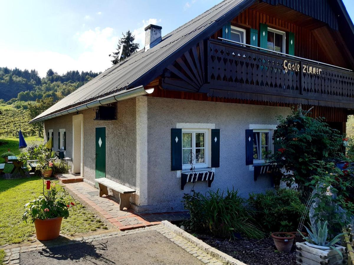 Schilcherweinbau Vollmaier Vlg. Wieser Sankt Stefan ob Stainz Zewnętrze zdjęcie